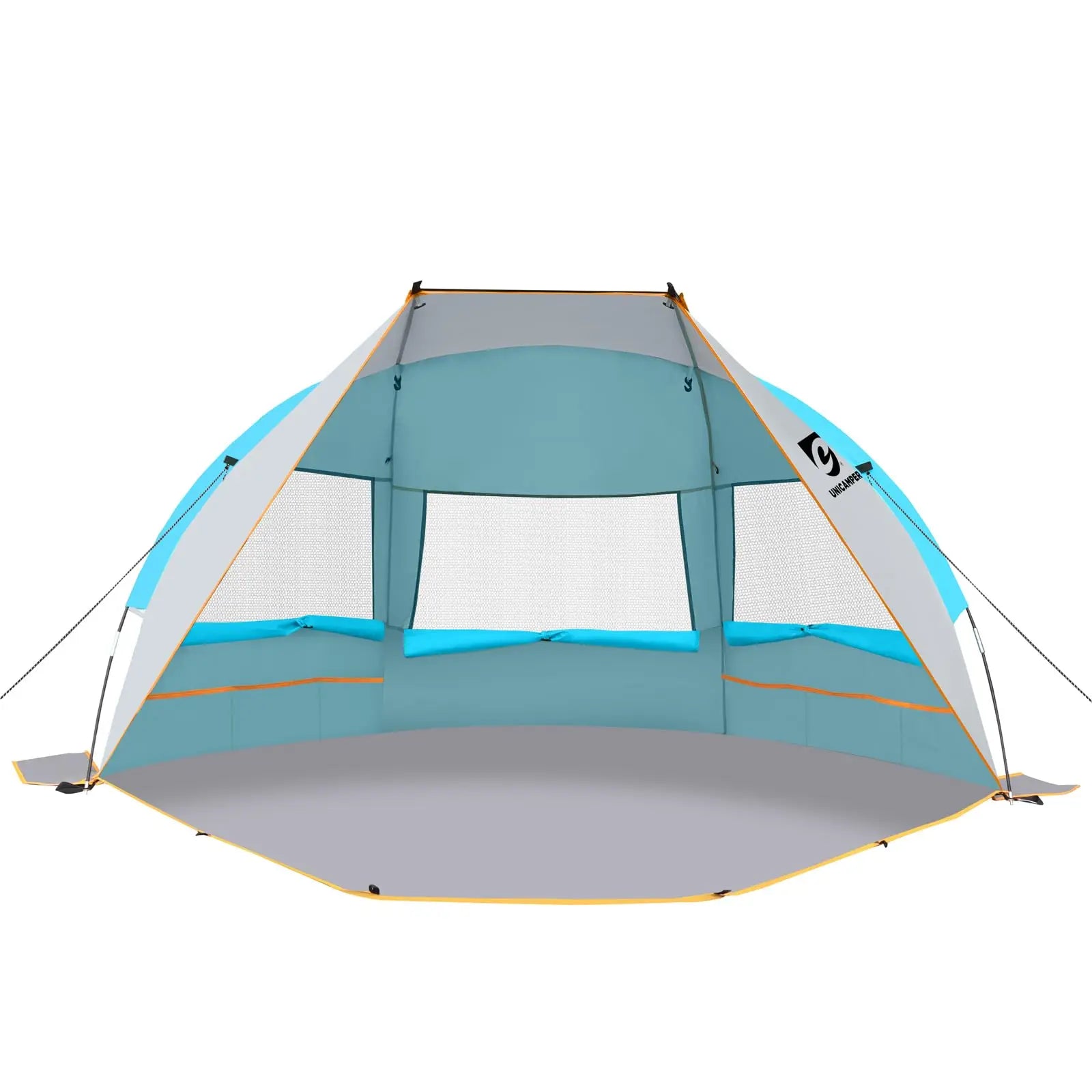 Unp Beach Tent Sun Shelter UPF 50+ With Mesh Windows - Safety First Gear 25