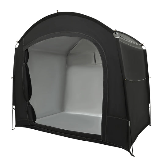 Bymaocar Travel Bike Storage Tent Outdoor Shed for 3-4 Bikes