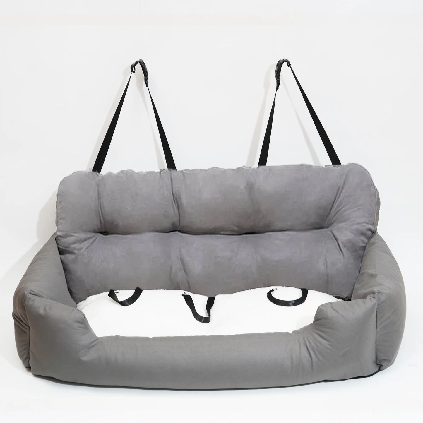 Large Dog Carrier Travel Hammock Seat Cover for Pets - Safety First Gear 25