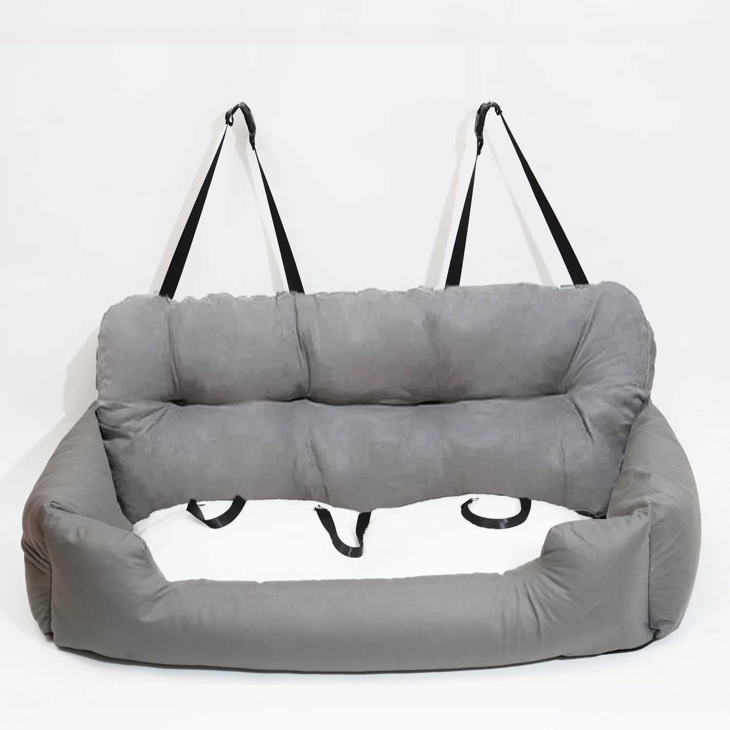 Large Dog Carrier Travel Hammock Seat Cover for Pets - Safety First Gear 25