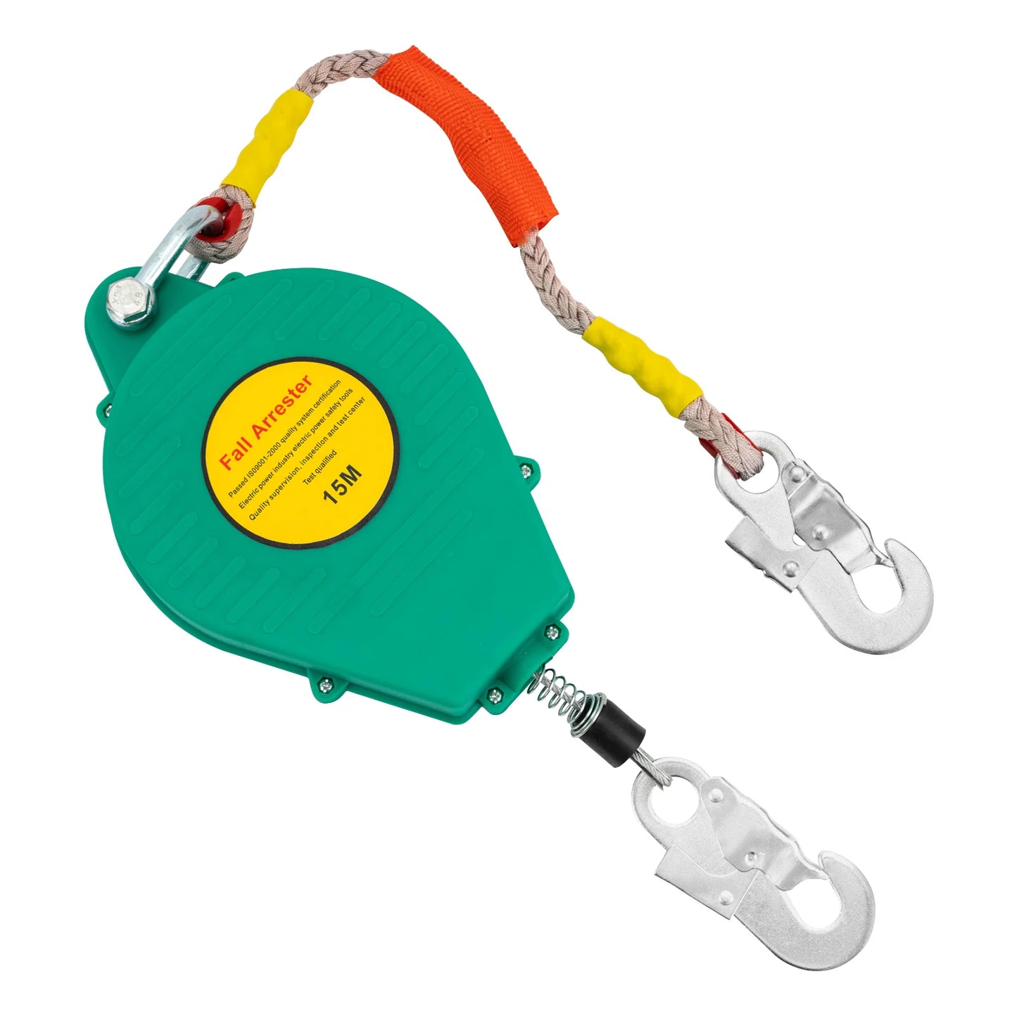 Self Retracting Lifeline Anti Ratchet Dual Disc Braking - Safety First Gear 25