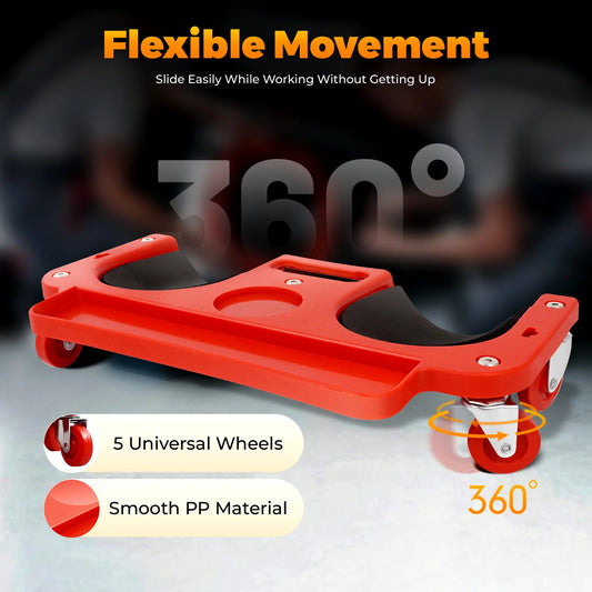 Movable Knee Pad For Car Repair And Kneeling Comfort - Safety First Gear 25