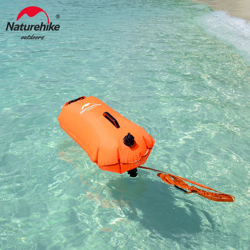 Naturehike Inflatable Swimming Buoy Waterproof Dual Airbag Flotation Dry Bag - Safety First Gear 25