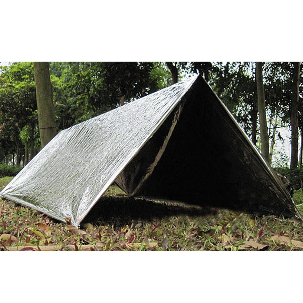NASA Inspired Emergency Mylar Space Blanket Foil Thermal Blanket - Safety First Gear 25