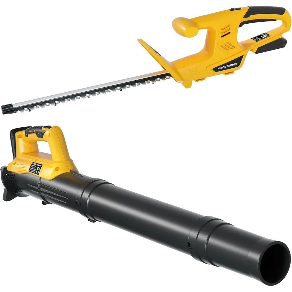 Dewalt Cordless Hedge Trimmer And Leaf Blower Combo - Safety First Gear 25