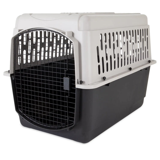 Vibrant Life Large Plastic Pet Kennel for Travel and Safety - Safety First Gear 25