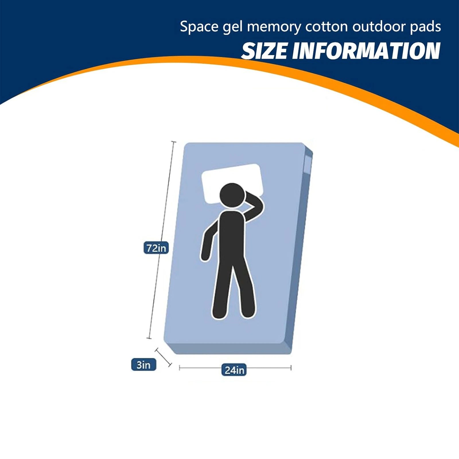 WestTune Memory Foam Camping Sleeping Pad Certipur US - Safety First Gear 25