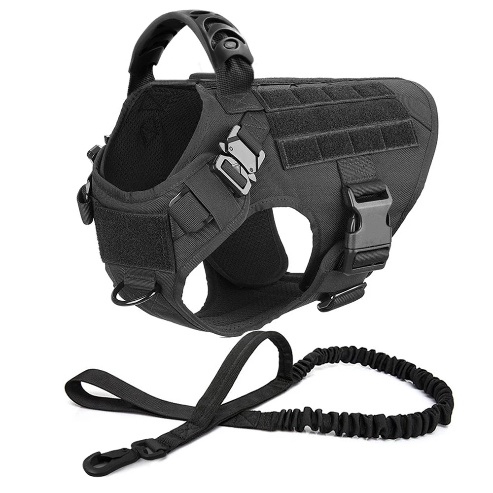 Durable Dog Harness and Leash Set for Training and Walking - Safety First Gear 25