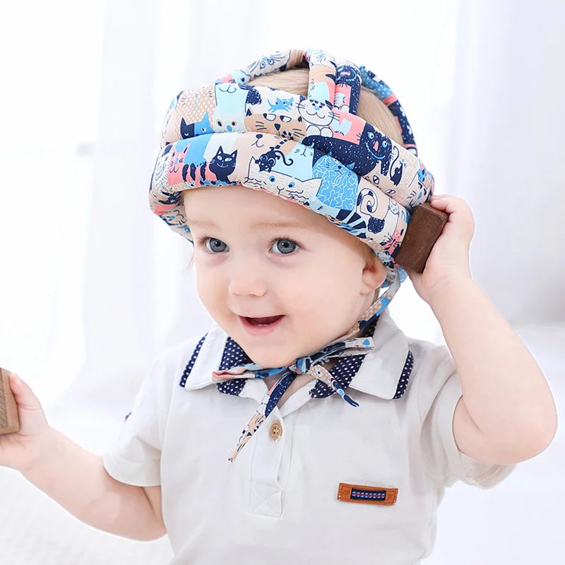 Baby Safety Helmet Learn To Walk Anti Fall Head Protection - Safety First Gear 25