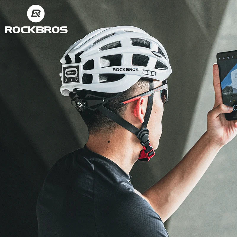 Rockbros LED Cycling Helmet with USB Charging for Night Safety - Safety First Gear 25