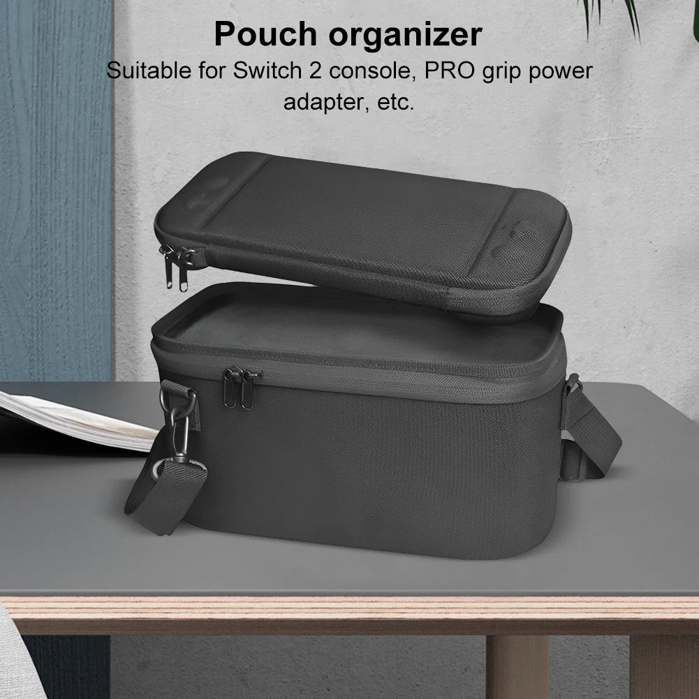 Shunmaii Portable Hard Shell Storage Bag For Switch 2 Console