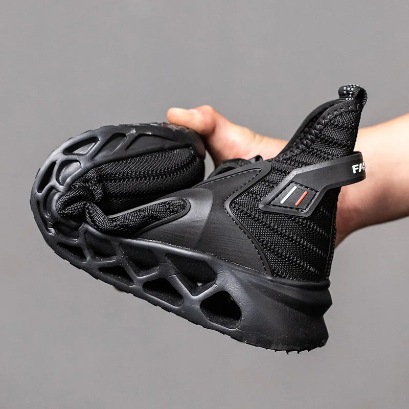 Safety Shoes Men Breathable Work Steel Toe AntiPuncture - Safety First Gear 25