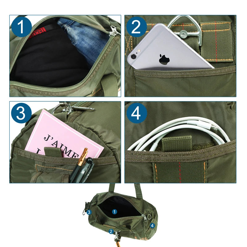 LQARMY Tactical Duffle Bag for Outdoor Adventure and Travel - Safety First Gear 25
