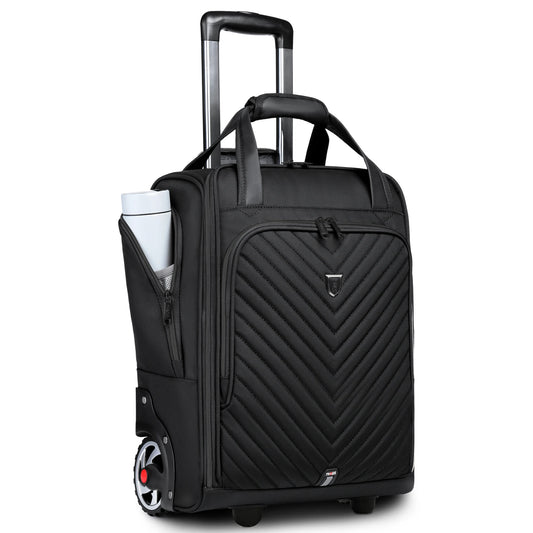 Business Travel Laptop Bag with Wheels for Men and Women - Safety First Gear 25