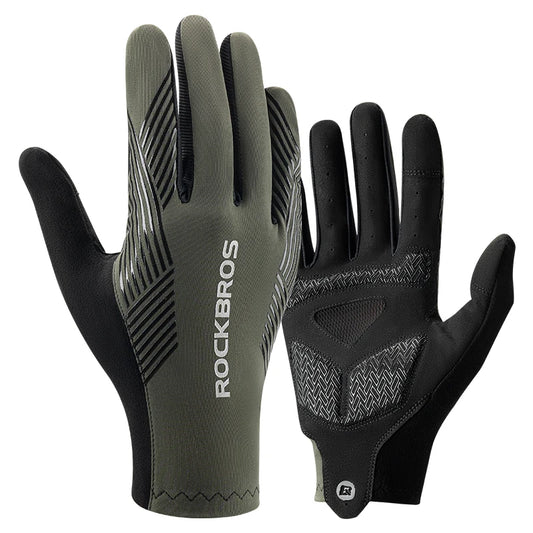 RockBros Cycling Gloves Breathable Full Finger Touchscreen - Safety First Gear 25