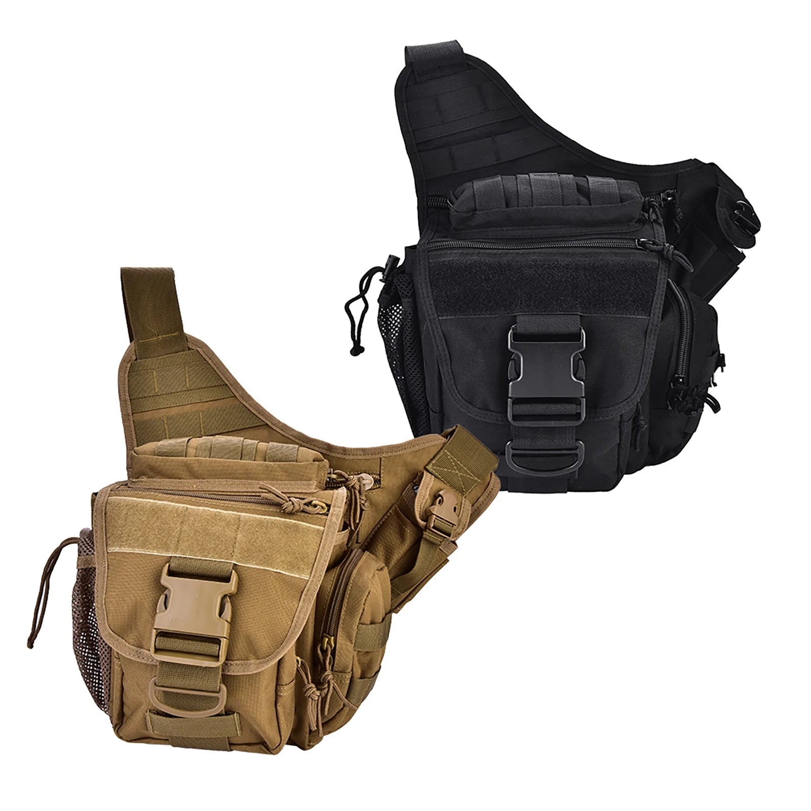 Durable Men Military Chest Bag for Travel and Hiking - Safety First Gear 25