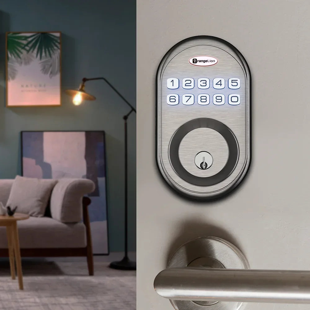 EUUKAIHG One-Touch Deadbolt Lock with Keypad and Key - Safety First Gear 25