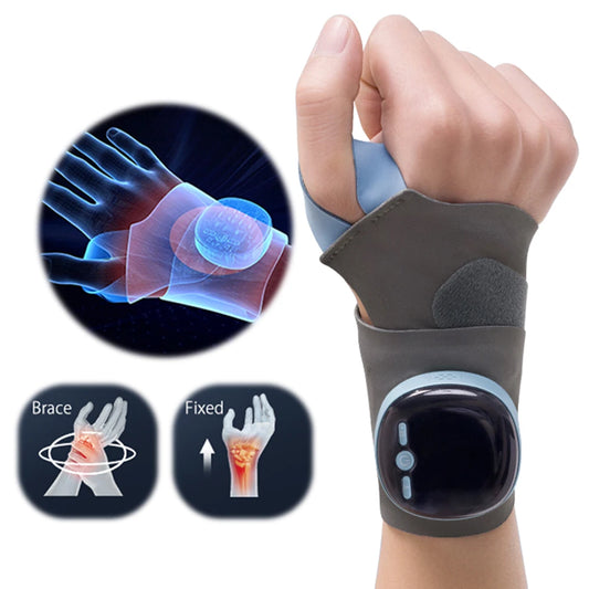 EMS Wrist Guard Smart Heating Compression Brace for Pain Relief - Safety First Gear 25
