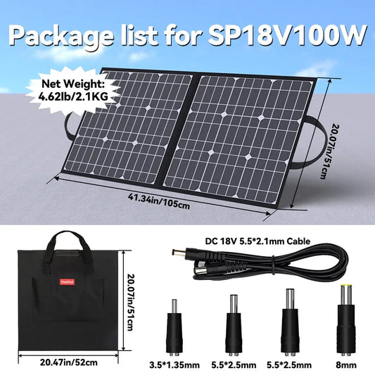Portable Foldable Solar Panel Charger for Outdoor Adventures - Safety First Gear 25