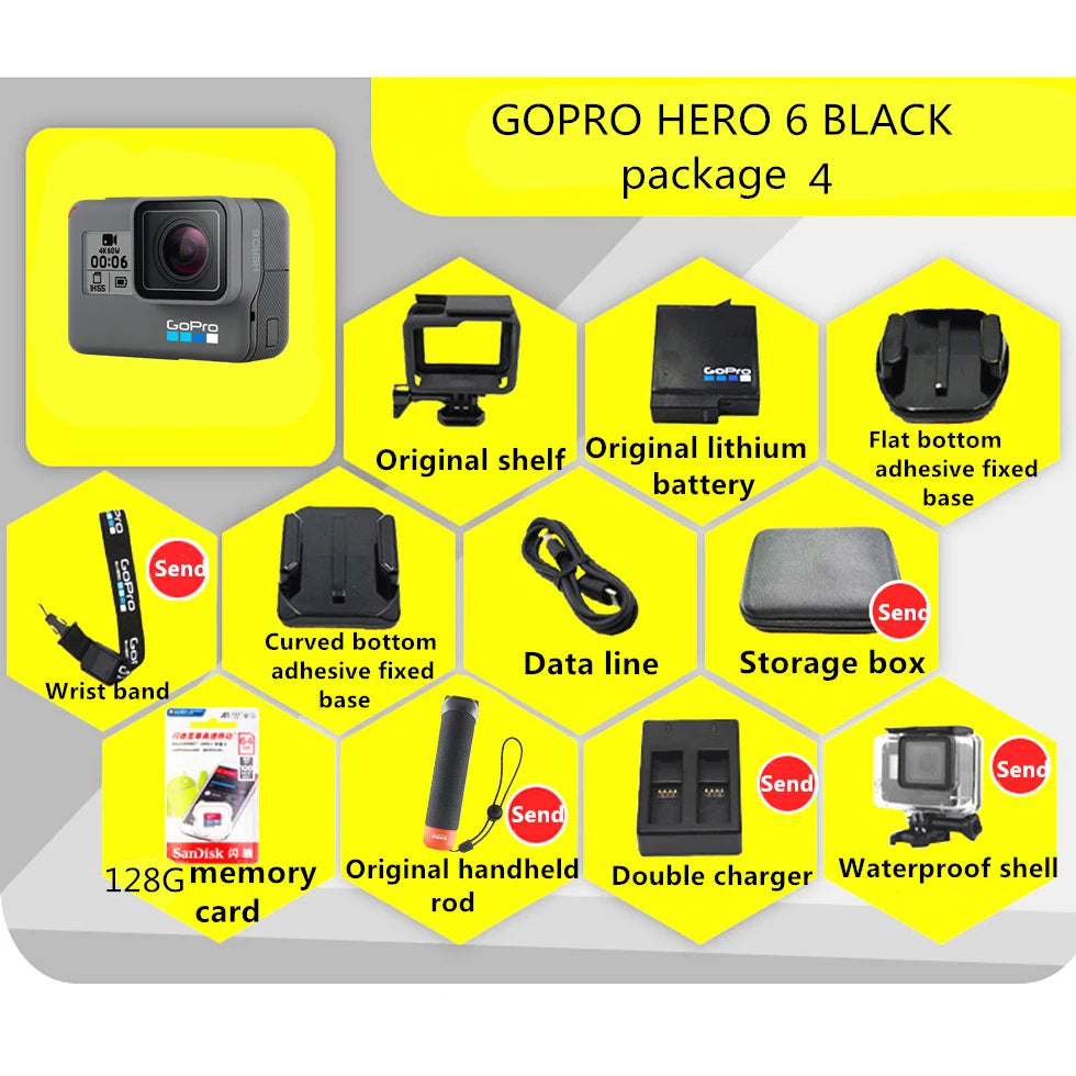 GoPro Hero 6 Action Camera for Ultimate Adventure Filming - Safety First Gear 25