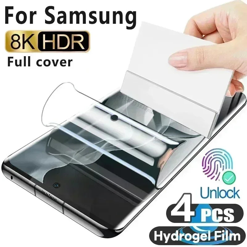 Hydrogel Screen Protector Film for Samsung Galaxy Devices - Safety First Gear 25