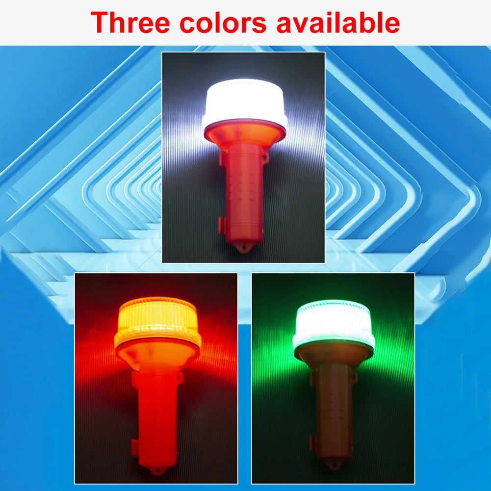 Solar Charging LED Marine Signal Light for Boats and Anchors - Safety First Gear 25