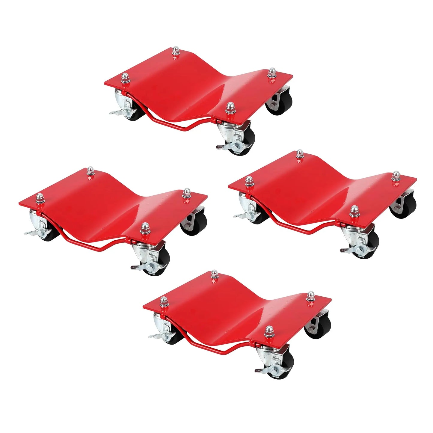 Studyset Car Dolly Set 2500 Lbs Capacity Wheel Dollies