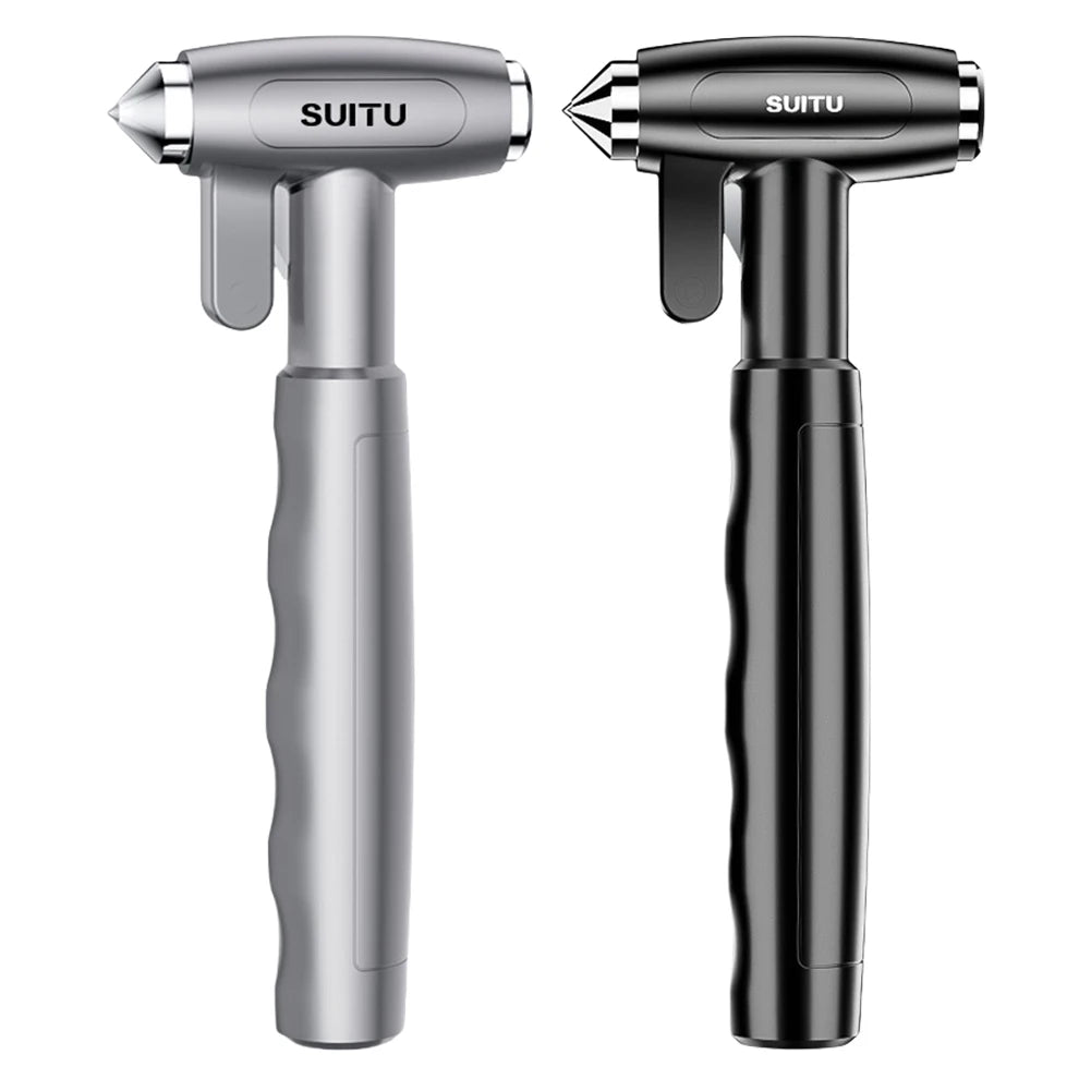 MOJOYCE Car Safety Hammer Seat Belt Cutter 2 In One