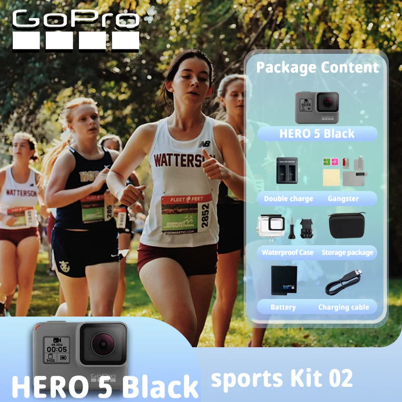 GoPro Hero 5 Black Action Camera For Adventure Photography - Safety First Gear 25