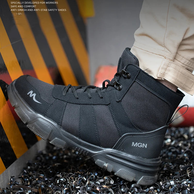 Indestructible Steel Toe Work Boots for Men and Women - Safety First Gear 25