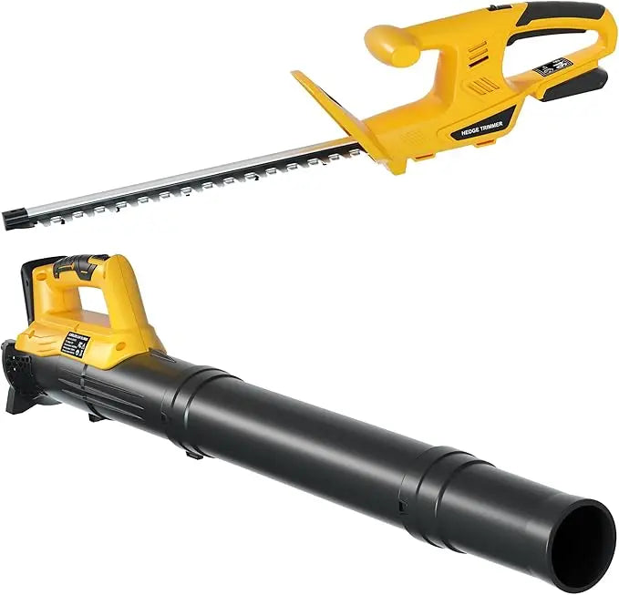 Dewalt Cordless Hedge Trimmer And Leaf Blower Combo - Safety First Gear 25