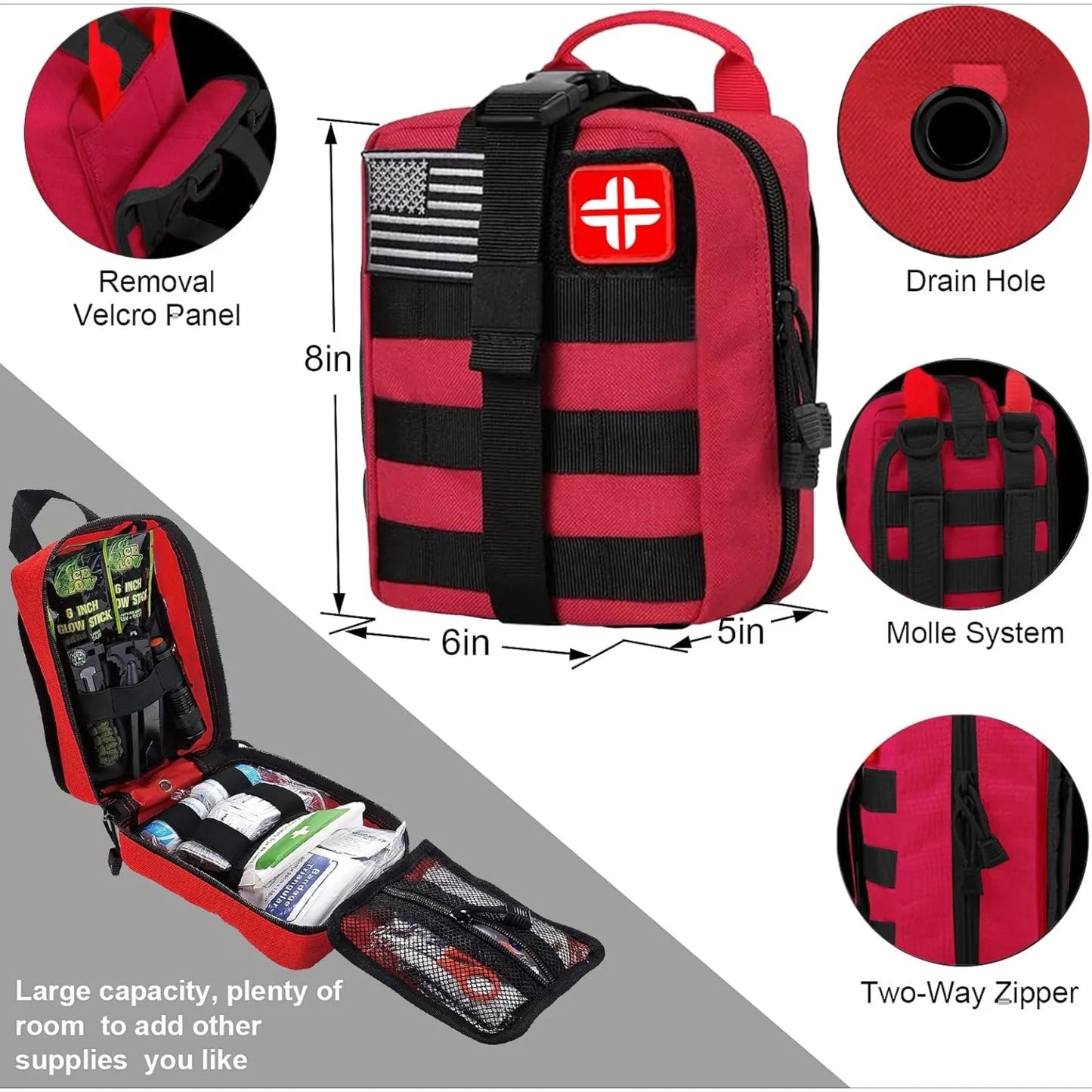 Professional Survival Kit for Outdoor Camping and Exploration - Safety First Gear 25