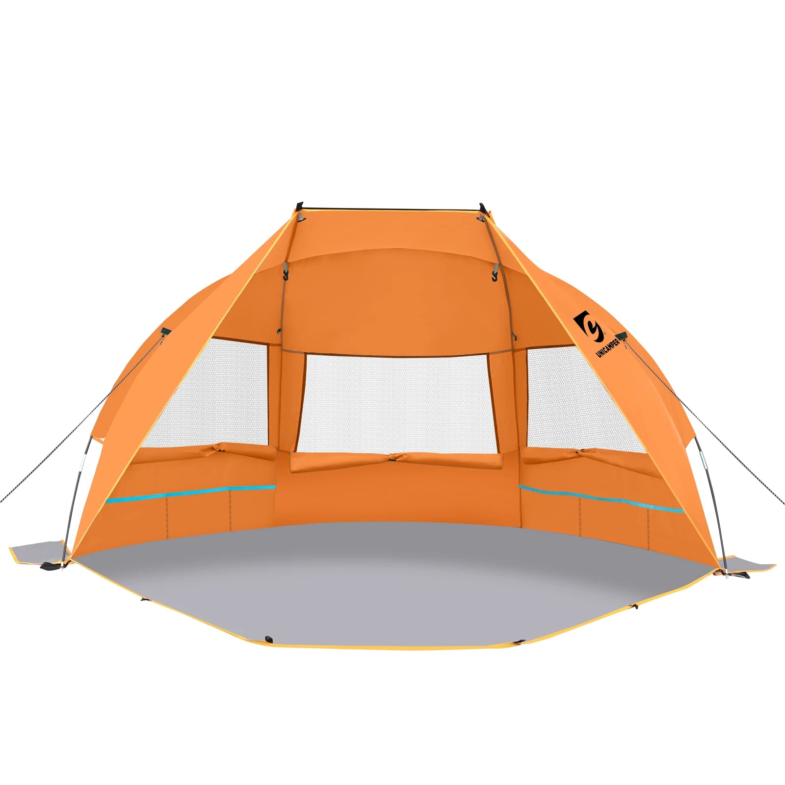 Unp Beach Tent Sun Shelter UPF 50+ With Mesh Windows - Safety First Gear 25