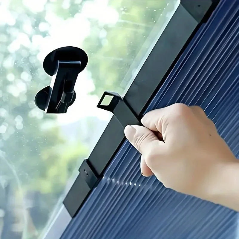 Automatic Retractable Car Sunshade for UV Protection and Insulation - Safety First Gear 25