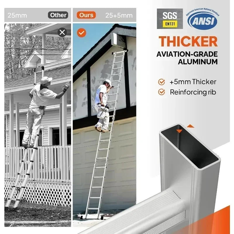 Hign-concerned Folding Ladder Multi Purpose Aluminum 7 In 1
