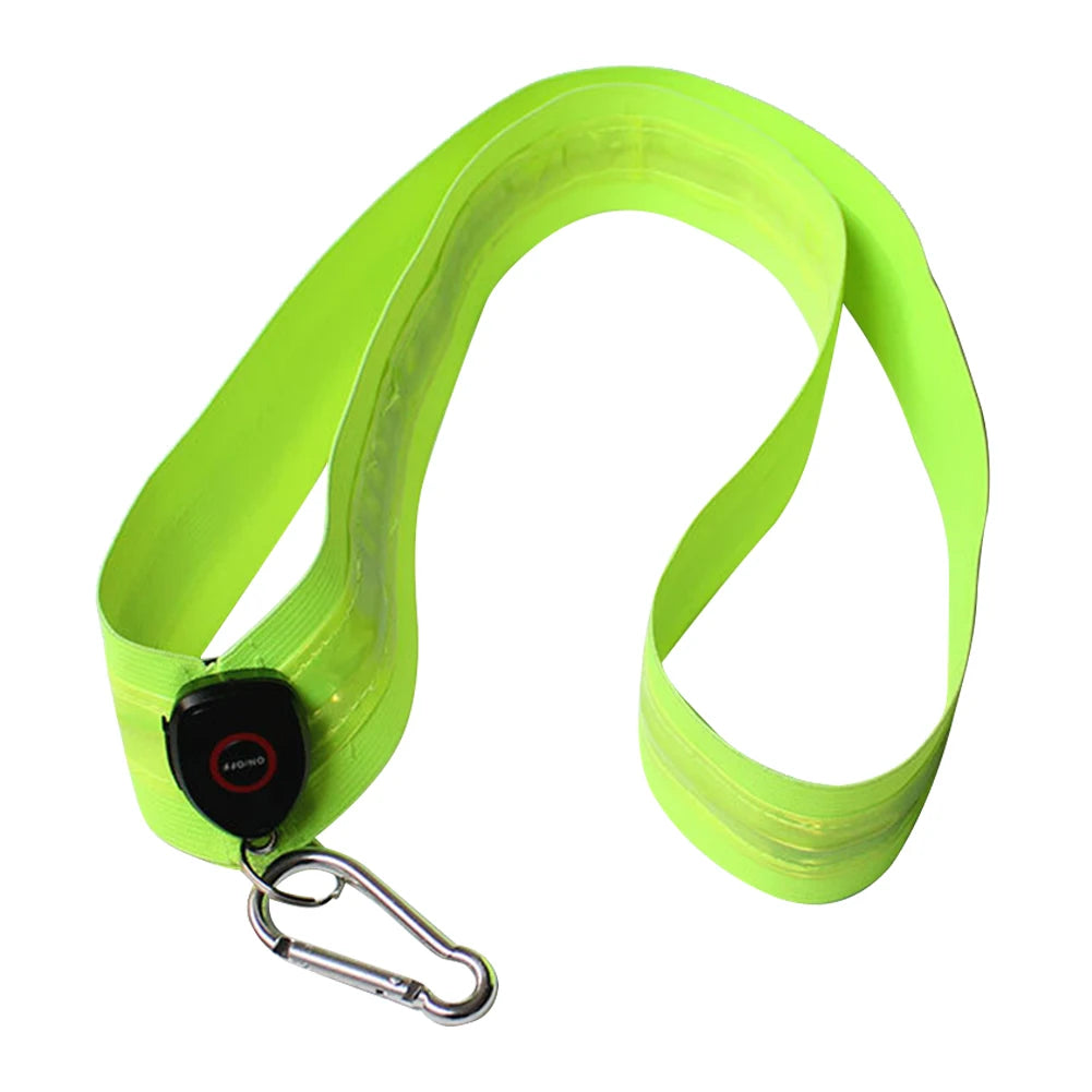 VODOOL Reflective Running Belt With Rechargeable LED Light - Safety First Gear 25