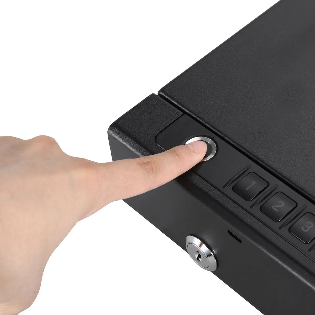 Blacksmith Biometric Pistol Safe With App Fingerprint - Safety First Gear 25