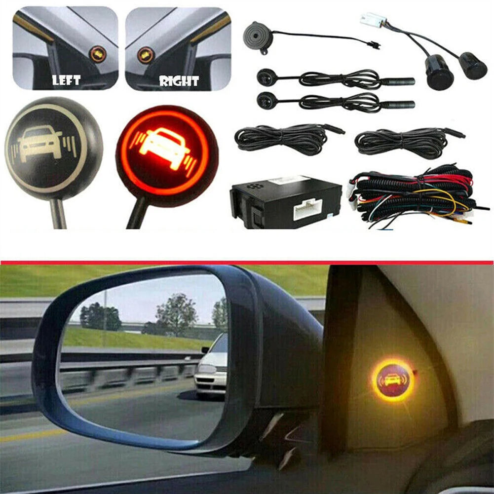VODOOL BSD Blind Spot Detection and Radar Monitor Kit