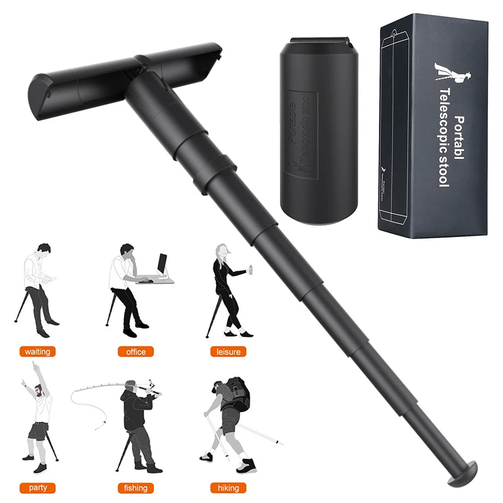 APWIKOGER Portable Folding Chair Outdoor Retractable Stool For Travel