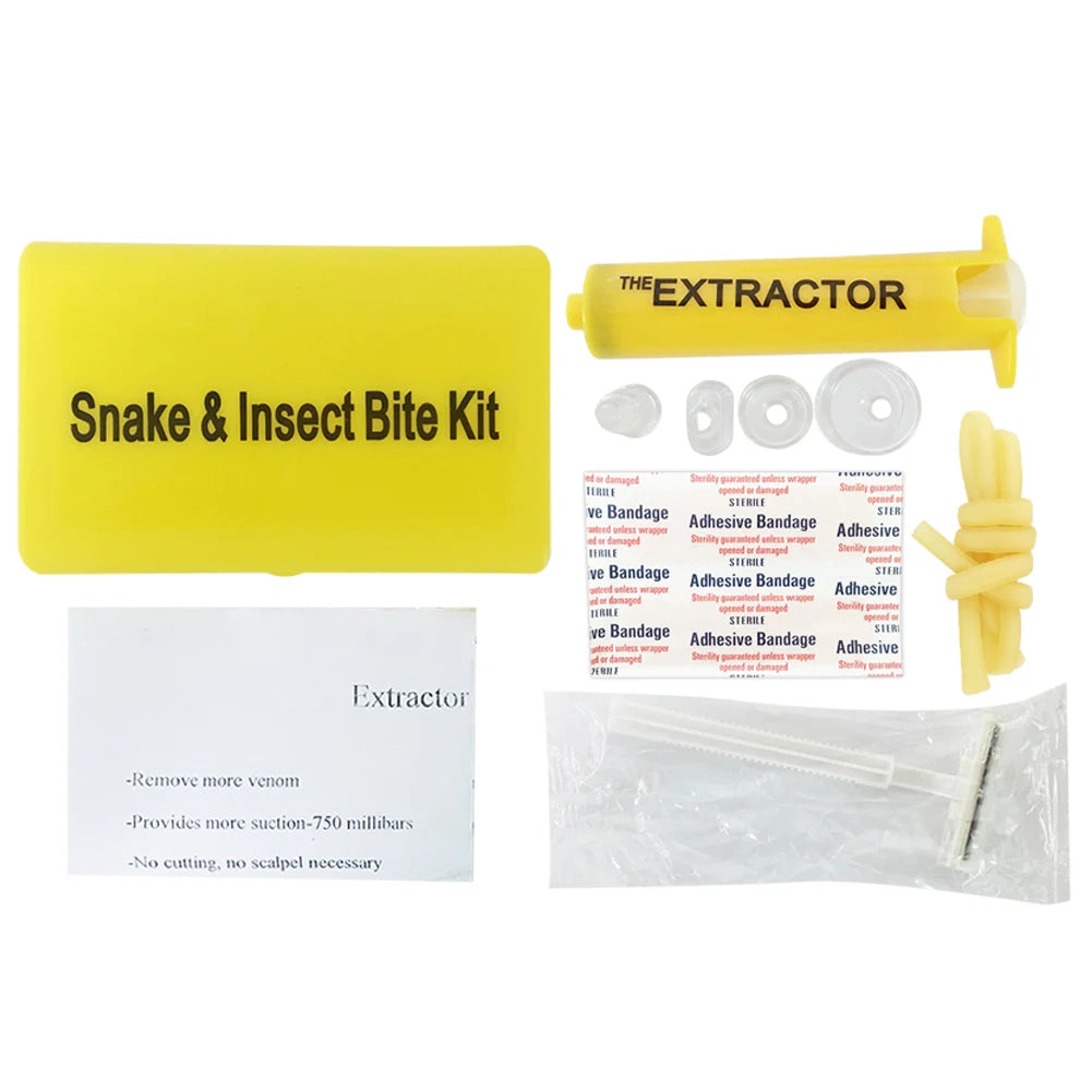 Vacuum Mosquito Bite Suction Pump Tourniquet First Aid Tool - Safety First Gear 25