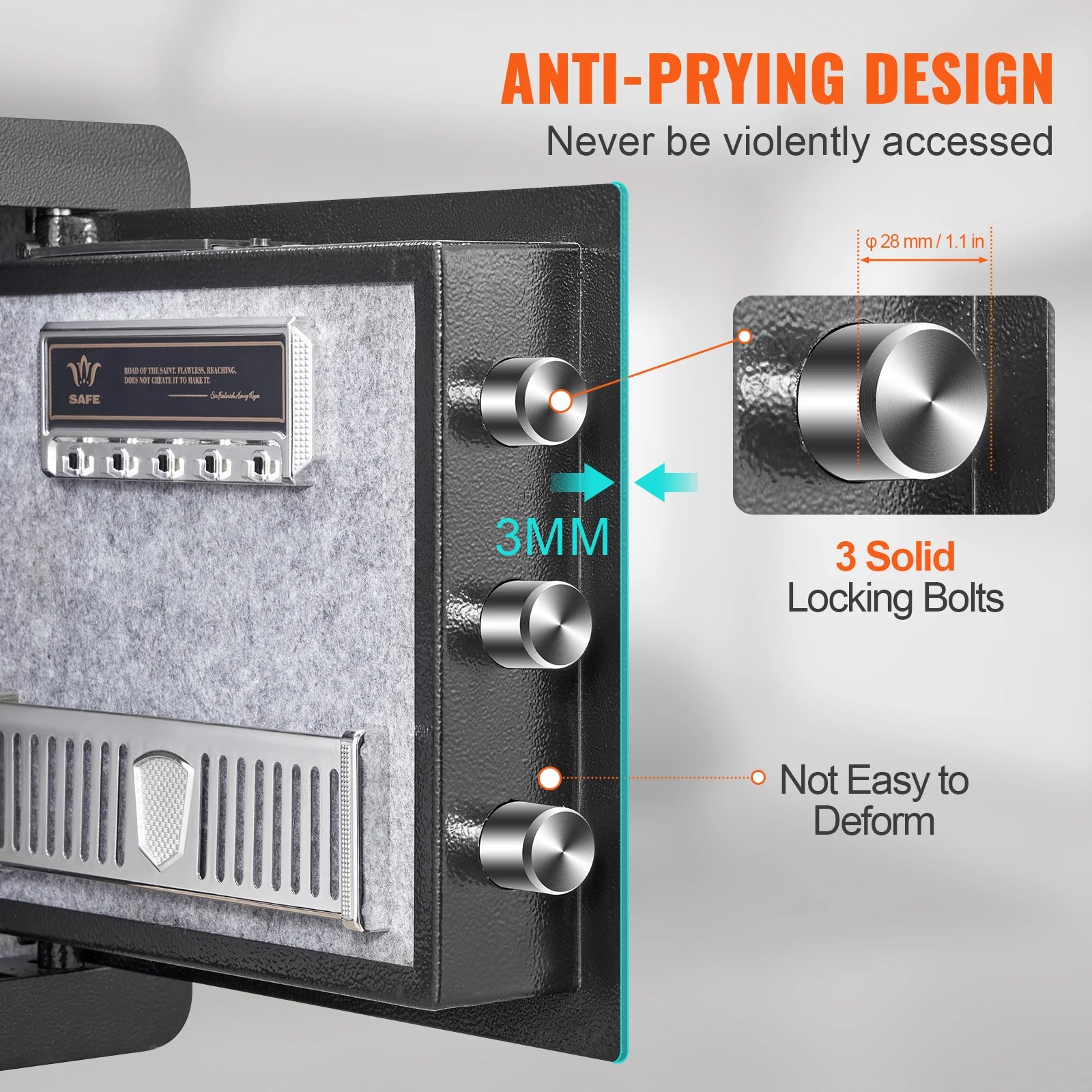 SucceBuy Electronic Safe Deposit Box With Digital Access - Safety First Gear 25