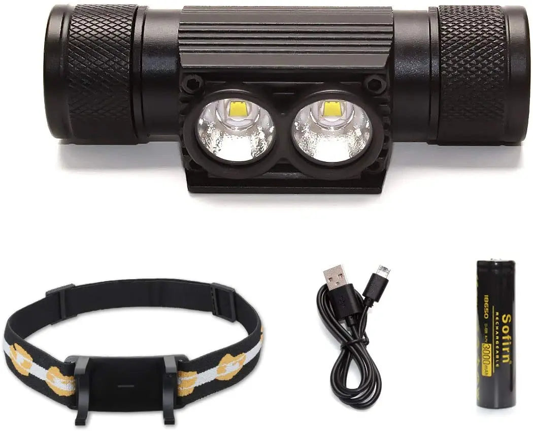Sofirn H25LR LED Rechargeable Headlamp with High CRI Brightness - Safety First Gear 25