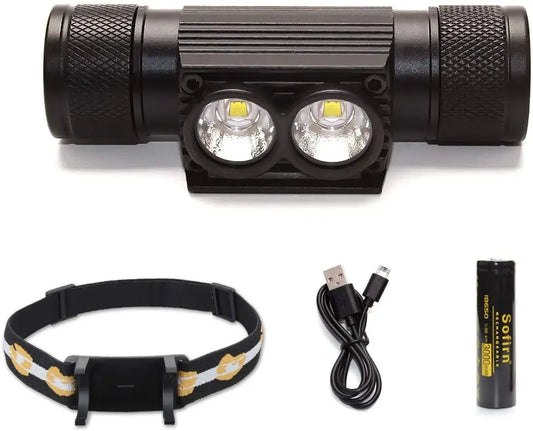 Sofirn H25LR LED Rechargeable Headlamp with High CRI Brightness - Safety First Gear 25