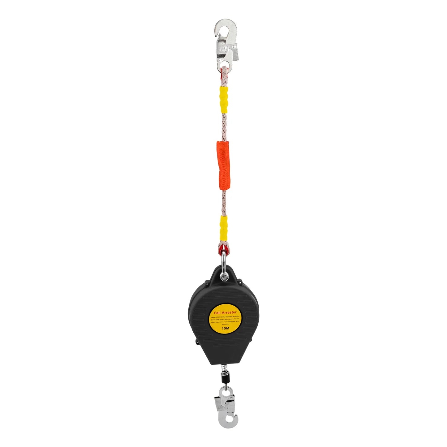 Self Retracting Lifeline Anti Ratchet Dual Disc Braking - Safety First Gear 25