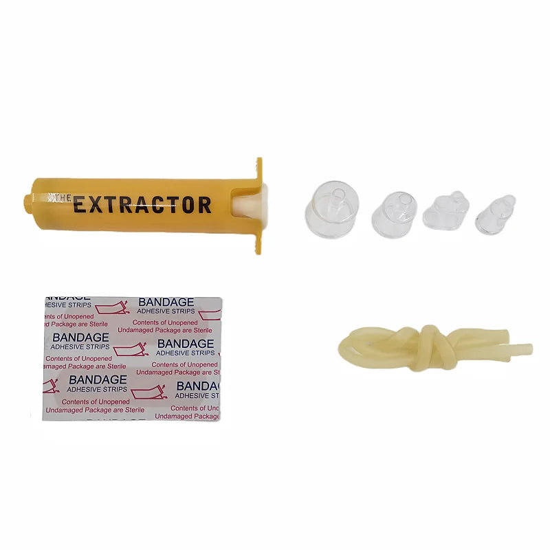 Venom Extractor First Aid Kit For Bites And Stings - Safety First Gear 25