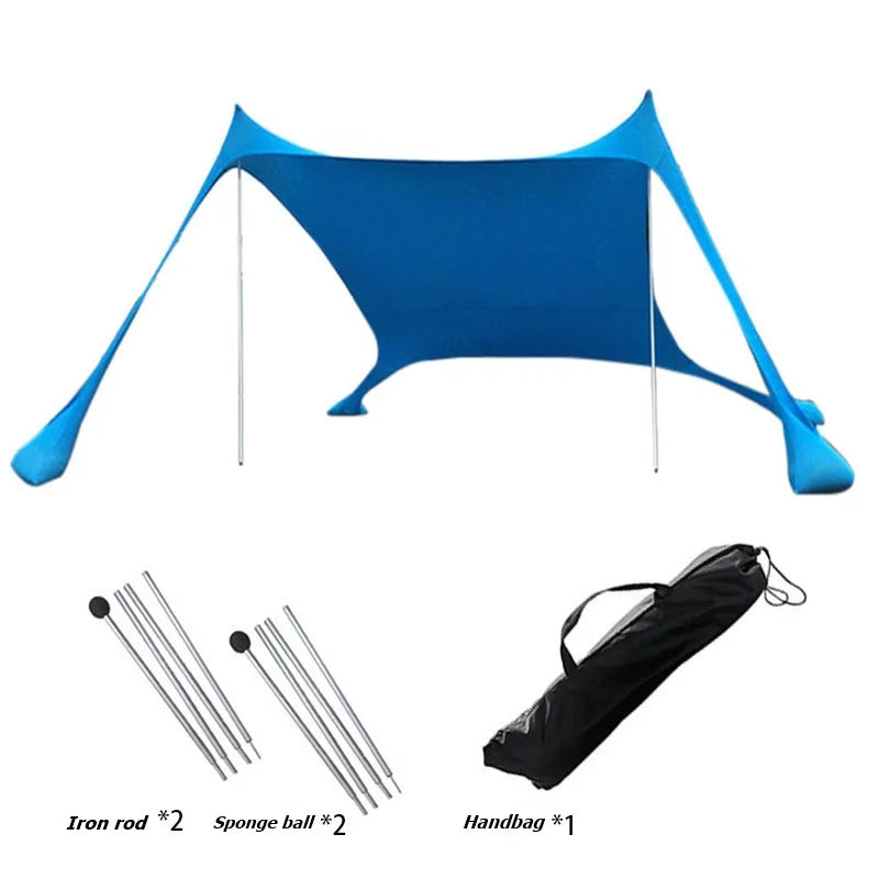 Building Canopy Tent Outdoor Lawn Shelter Sun Protection - Safety First Gear 25