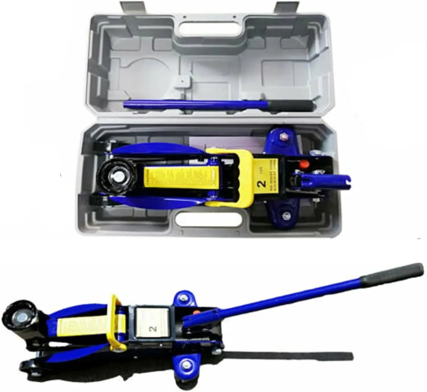 DayPlus 2 Ton Hydraulic Trolley Floor Jack Low Profile