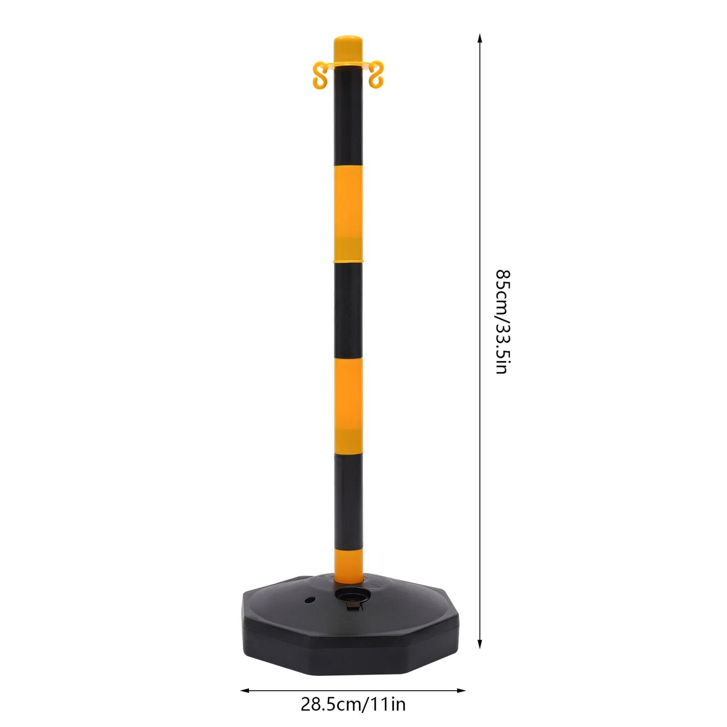 Hign-concerned Traffic Cones With Adjustable Parking Poles - Safety First Gear 25