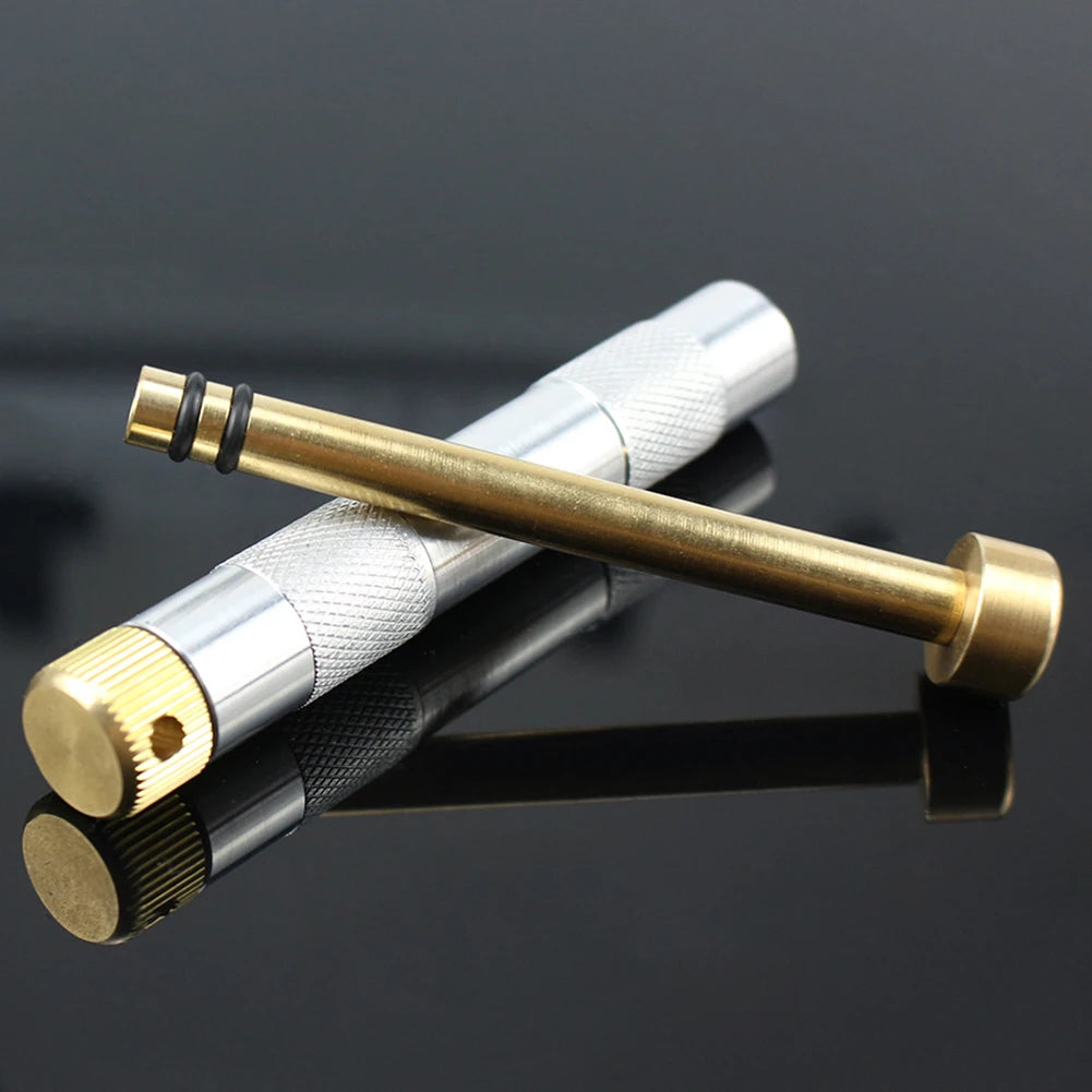 Camping Fire Tube Brass Portable Air Compression Tool - Safety First Gear 25