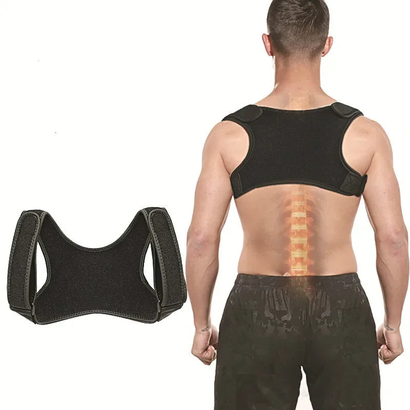 Effect Adjustable Back Shoulder Posture Corrector Belt For Spine Support
